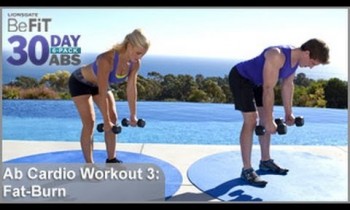 Ab Cardio Workout 3: Fat-Burn | 30 DAY 6 PACK ABS