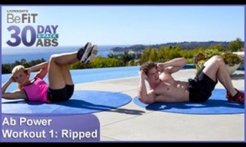 Ab Power Workout 1: Ripped | 30 DAY 6 PACK ABS