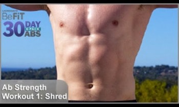 Ab Strength Workout 1: Shred | 30 DAY 6 PACK ABS