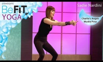 BeFit Yoga: Sadie Nardini- Charlie’s Angels Mudra Pose