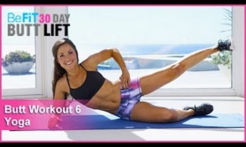 Butt Workout 6: Yoga | 30 DAY BUTT LIFT