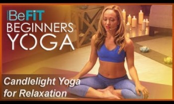 Candlelight Yoga for Relaxation & Meditation | BeFiT Beginners Yoga- Kino MacGregor