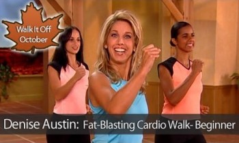 Denise Austin: Fat-Blasting Cardio Walking Workout- Beginner