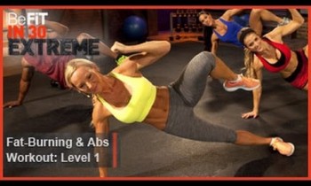 Fat Burning and Abs Workout Level 1 | BeFit in 30 Extreme