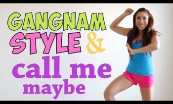 Gangnam Style Call Me Maybe Mashup Squat Challenge