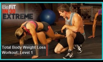 Total Body Weight Loss Workout Level 1 (Calisthenics) | BeFit in 30 Extreme