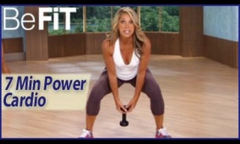 7 Min Power Cardio Weight Loss Workout: Denise Austin- Fit in a Flash