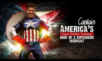 Captain America’s “Super Soldier Training”: Body of a Superhero Workout!