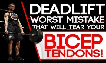 Deadlift: WORST MISTAKE That Will Tear Your Bicep Tendons! Tips To Avoid & Help Recover!