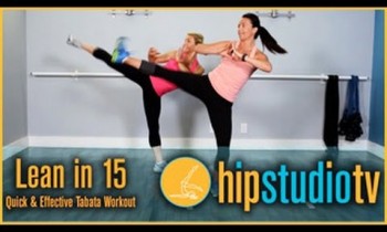 Lean in 15 Full Tabata Pilates Workout: HIP Studio