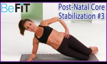 Moms Into Fitness: Post-Natal Core Stabilization Workout 3- Lindsay Brin