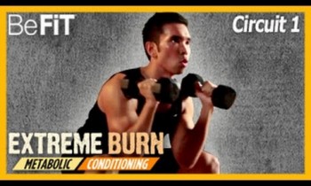 Extreme Burn- 15 Min Metabolic Conditioning Workout |Circuit 1 with Mike Donavanik