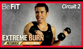 Extreme Burn: Metabolic Conditioning & Strength Workout |Circuit 2- Mike Donavanik