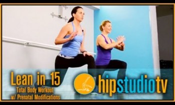 Lean in 15: Total Body Tabata Workout with Prenatal Modifications- HIP STUDIO