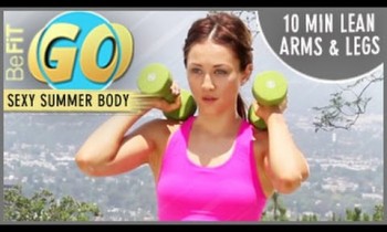 10 Min Lean Arms & Legs Mobile Workout: BeFiT GO