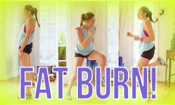 8 min At Home Cardio Workout! Swimsuit Slimdown Series