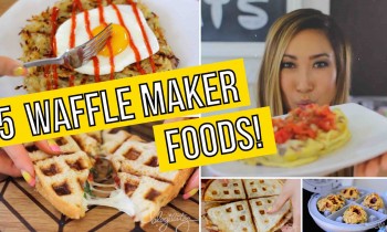 5 Unusual Ways to use a Waffle Maker!