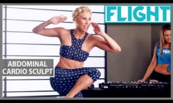 FLIGHT: Abdominal Cardio Sculpt Workout-Sydney Benner