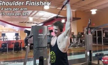 Shoulder Workout Finisher! (YOU HAVE TO TRY THIS!!)