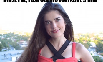 Blast Fat, Fast Cardio Workout 9 min With Kelsey