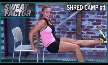 Shred Camp Workout #1: Sweat Factor- Maddie & Amanda