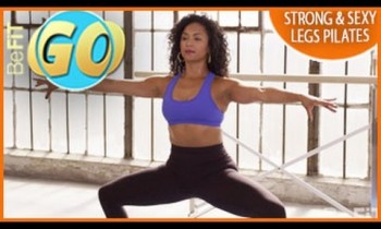 Strong & Sexy legs Pilates Workout for Mobile: 15 Min- BeFiT GO