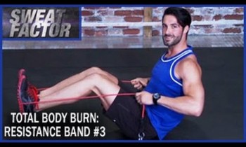 Total Body Burn Resistance Band Training with Drake: Circuit 3- Sweat Factor