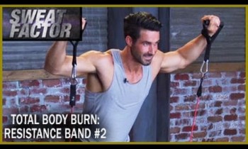 Total Body Burn Resistance Band Training with Drake: Circuit 2- Sweat Factor