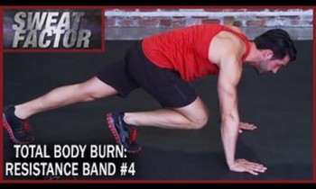 Total Body Burn Resistance Band Training with Drake: Circuit 4- Sweat Factor