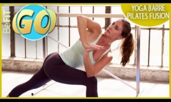 Yoga Barre Pilates Fusion Workout for Mobile: 20 Minutes- BeFiT GO