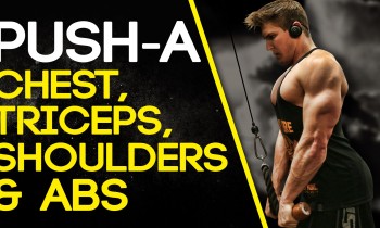 PUSH-A: CHEST, TRICEPS, SHOULDERS & ABS (#SHREDCHALLENGE)