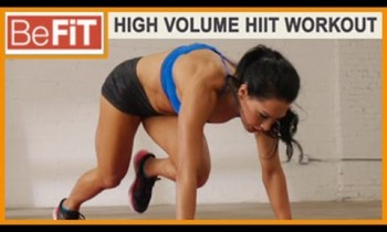 Fat-Burning HIIT Workout: High Volume: -Ashley Kaltwasser