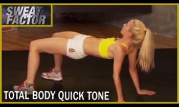 Total Body Quick Tone Workout: Sweat Factor- Ashley