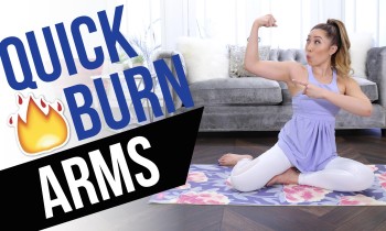 Quick Burn Arms! Incredible Arm Toning Workout – no equipment, no pushups!