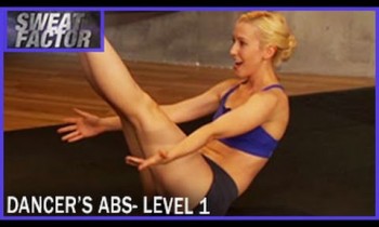 Dancer’s Abs Workout Level 1: Sweat Factor- Ashley