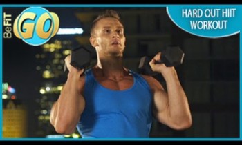 Hard Out HIIT Workout for Fat Loss: 10 Mins- BeFiT GO