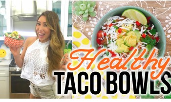 Healthy Taco Bowls! Make your own “Chipotle” Burrito Bowl at home!