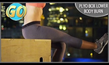 Plyo Box Lower Body Burn Workout: 15 Min- BeFiT GO