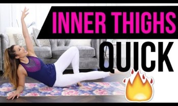 Quick Burn INNER THIGH Workout! Best Pilates Exercises for Lean & Toned legs!