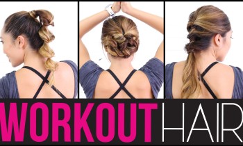 3 Quick & Easy Workout Hairstyles!