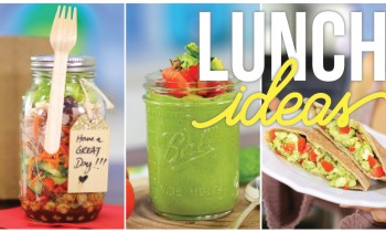 Creative, Healthy Lunch Ideas for School & Work!