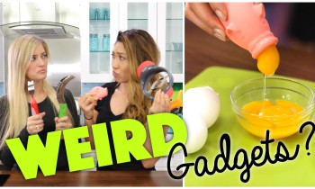 Testing Weird Kitchen Gadgets feat. iJustine