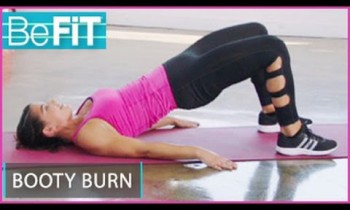 Booty Burn Workout | 15 Min: BeFiT Trainer Open House- Erika Hammond