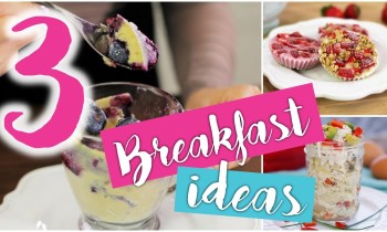 3 CHEAP, EASY & HEALTHY make-ahead breakfast ideas!