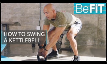 How to Swing a Kettlebell: BeFiT Trainer Open House- Adam Friedman