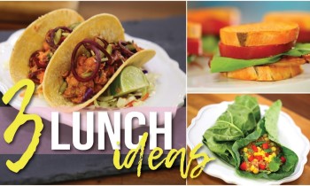 3 Healthy Lunch Ideas! 28 Day Reset Approved w/ Vegan Options