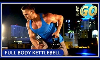 Full Body Strength Kettlebell Workout: BeFiT GO- 10 Mins