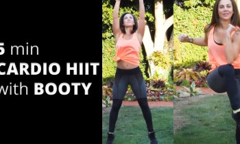 5-Minute HIIT Cardio Workout Plus Butt and Thigh Workout Thanksgiving HIIT Workout No Equipment