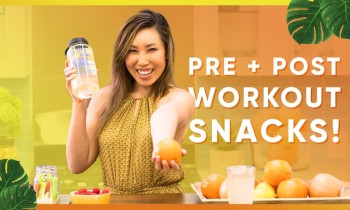 6 Natural Pre-Workout + Post-Workout Snacks Ideas!