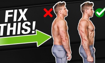 Fix Rounded Shoulders With 1 Exercise! | NO MORE NERD NECK!